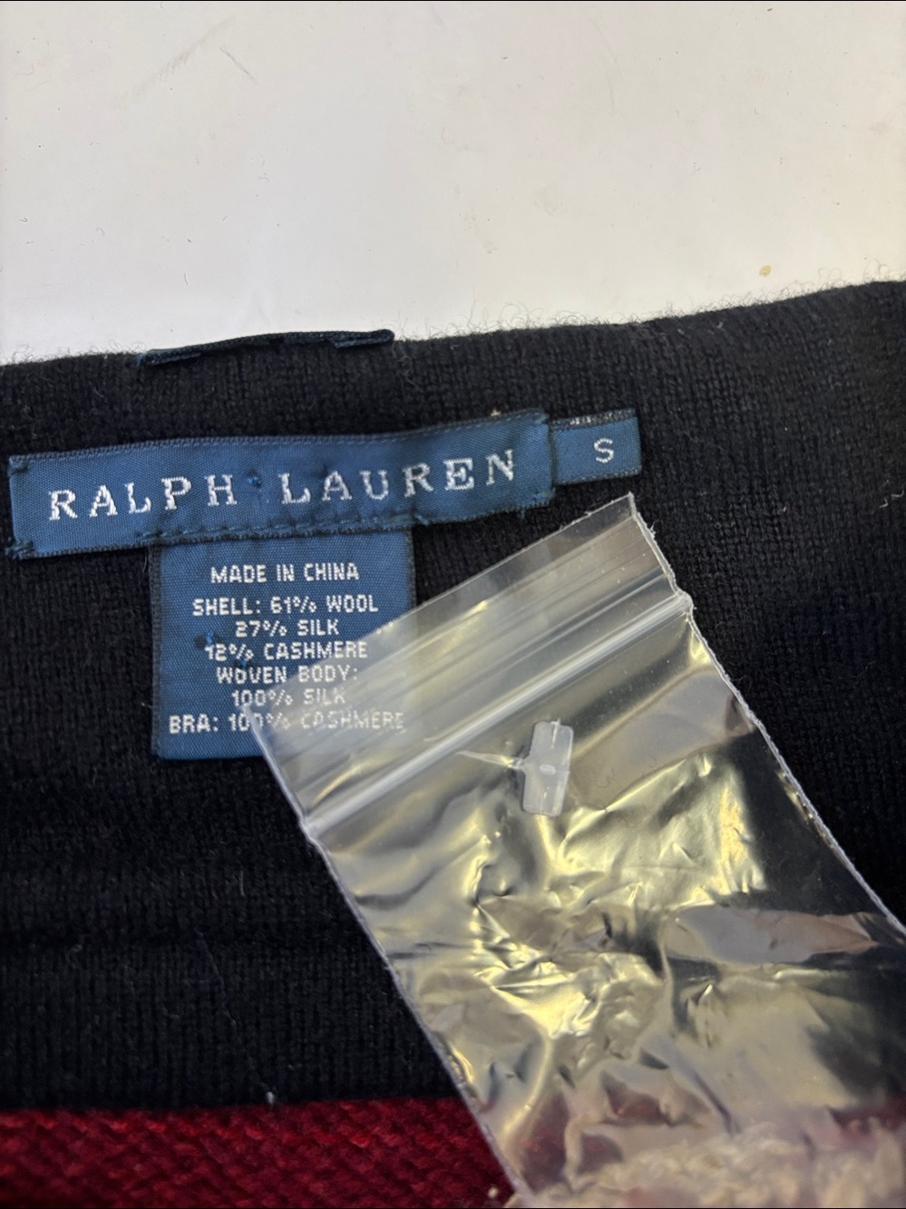 Ralph Lauren Archival 2011 Beacon Blanket Hand Knit Beaded Halter Top Silk Scarf - Picture 10 of 10